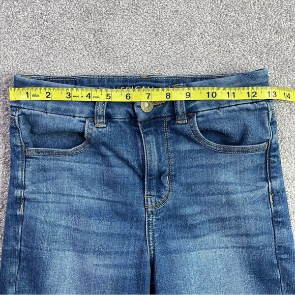 American Eagle Jeans Women’s 2 Blue Jegging Slim High Rise Medium Wash Denim - Picture 9 of 14